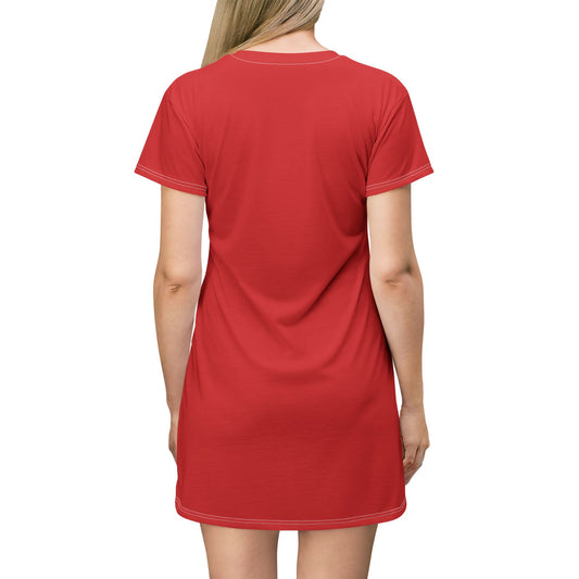 The 2312 t-shirt dress passion red edition