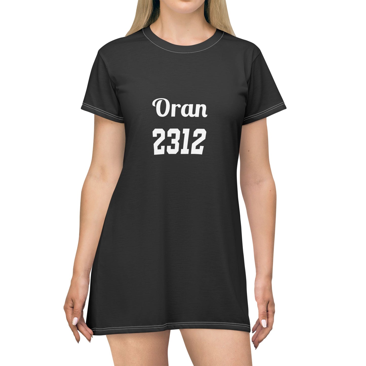 The 2312 t-shirt dress black edition