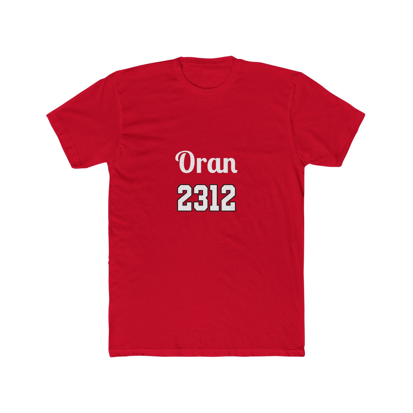 The 2312 cotton t-shirt red edition