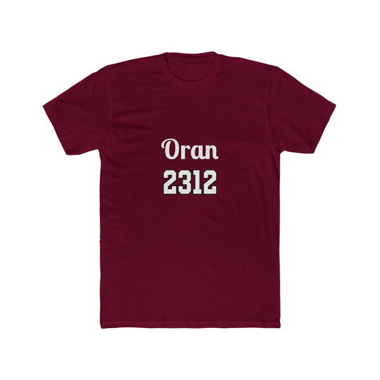 The 2312 cotton t-shirt dark cherry edition
