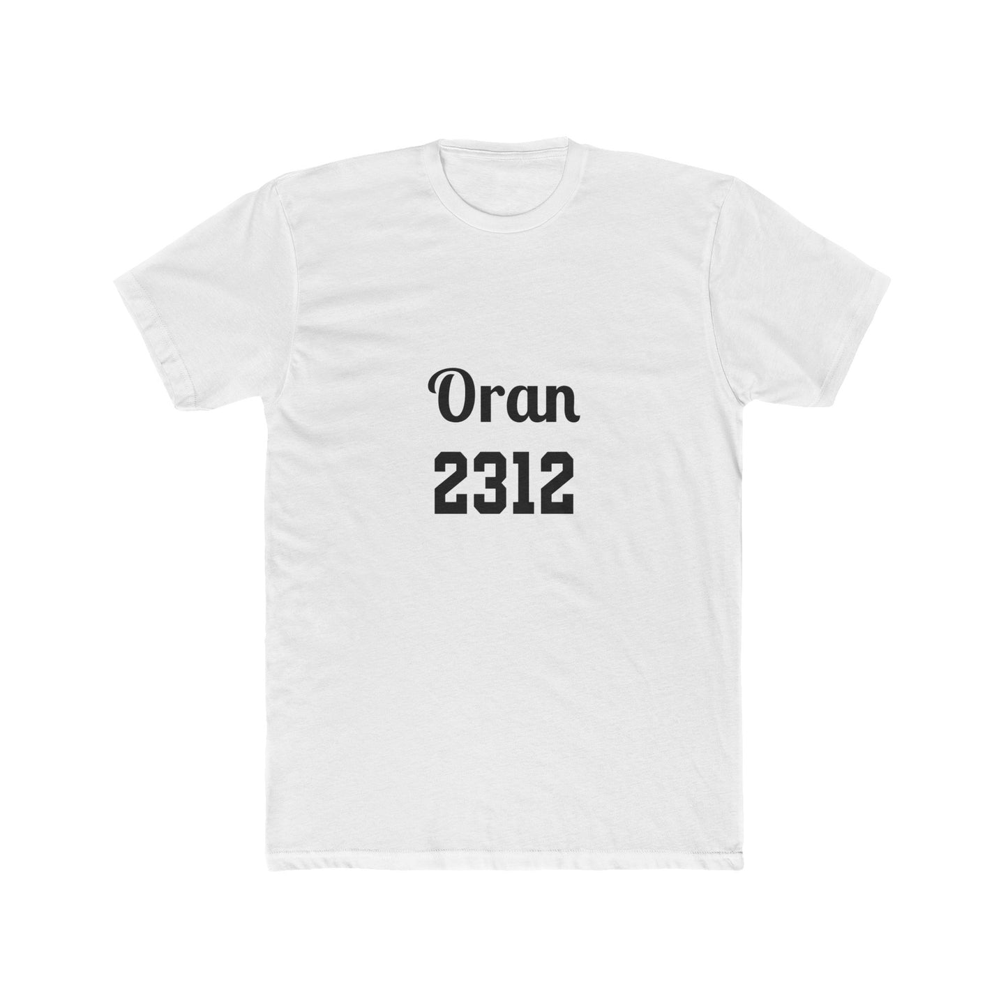 The 2312 cotton t-shirt white edition