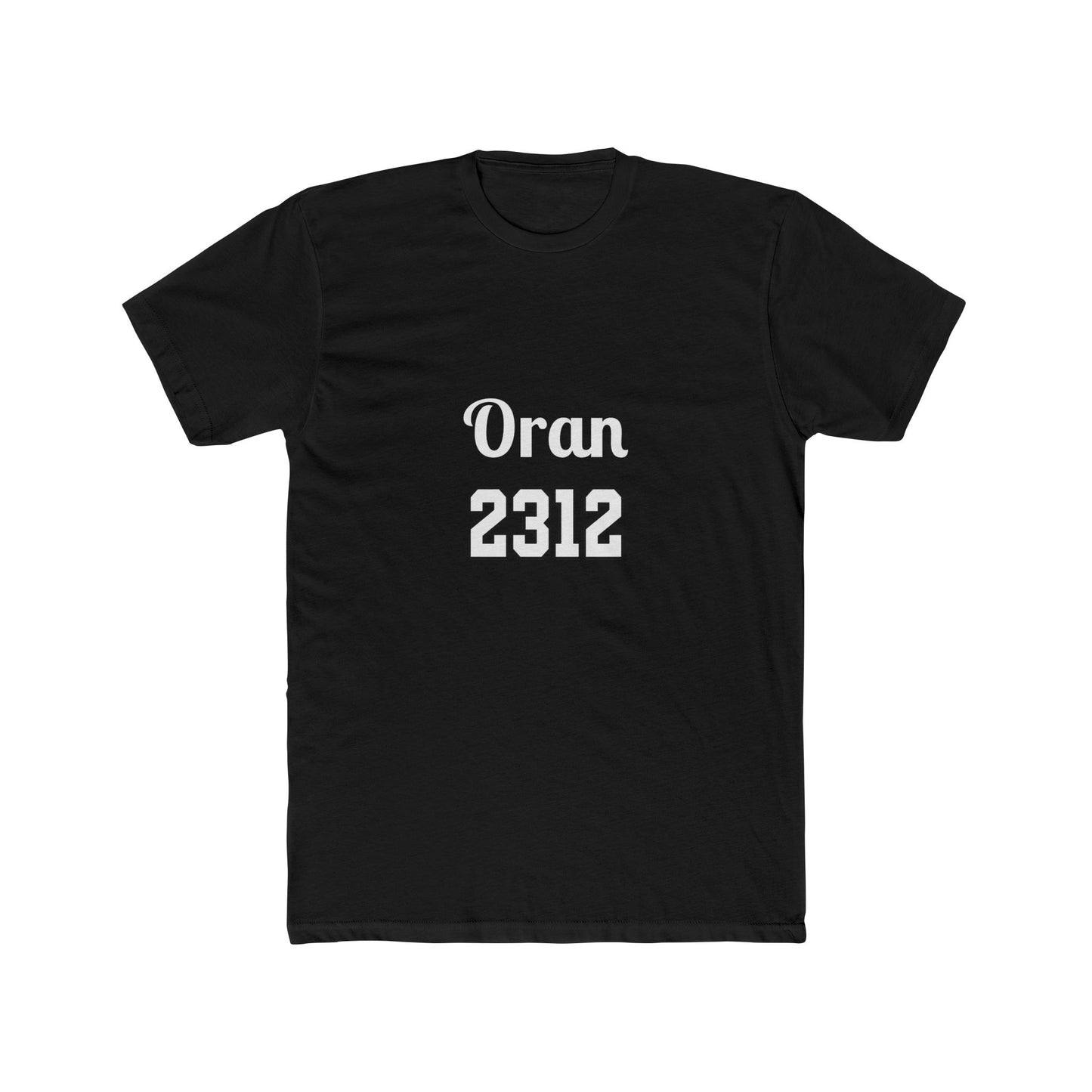 The 2312 cotton t-shirt black edition