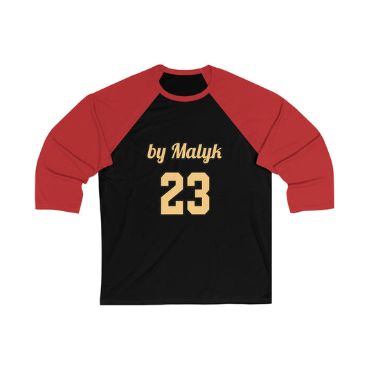The 23 by Malyk edition 3\4 Sleeve Baseball Tee