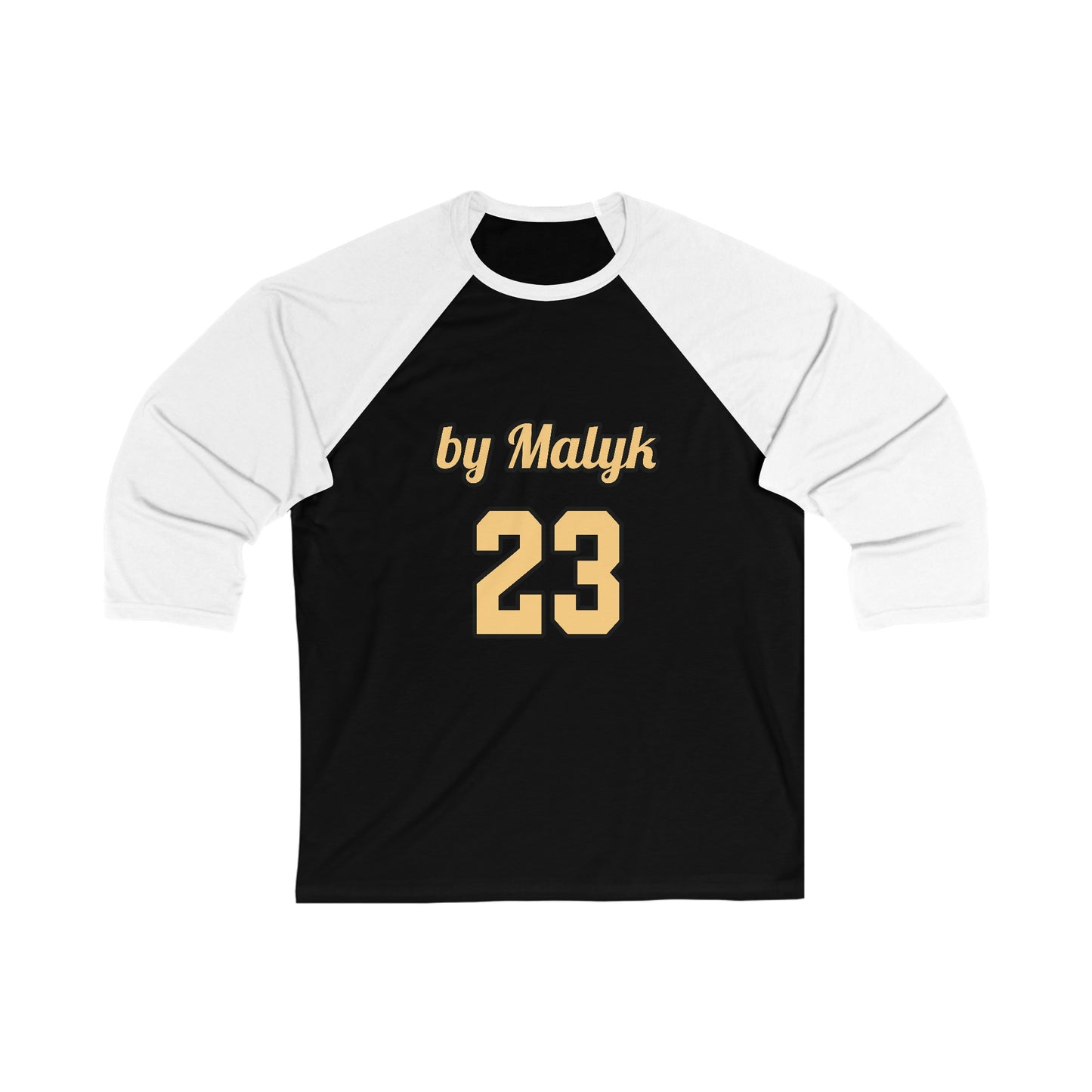 The 23 by Malyk edition 3\4 Sleeve Baseball Tee