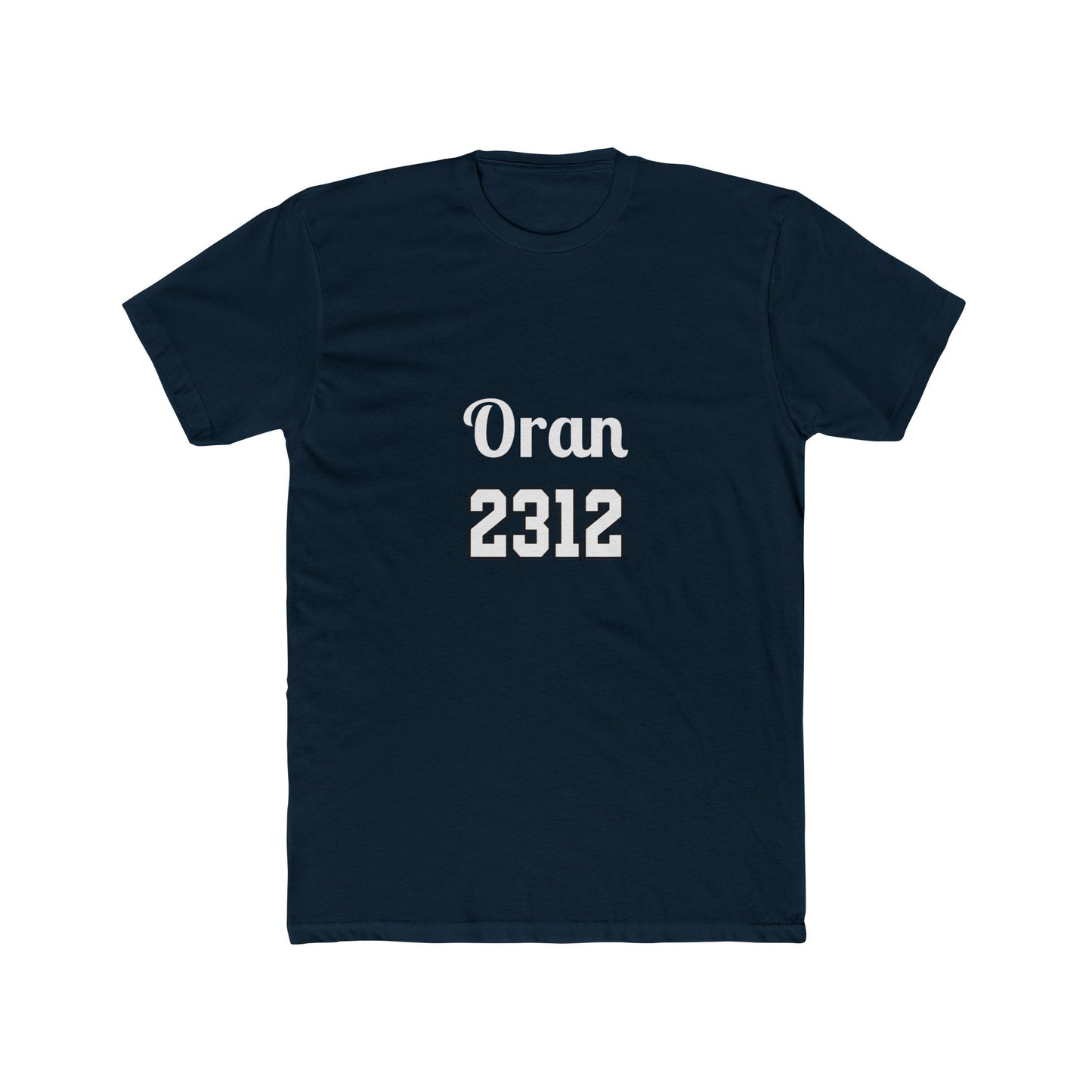 The 2312 cotton t-shirt navy edition