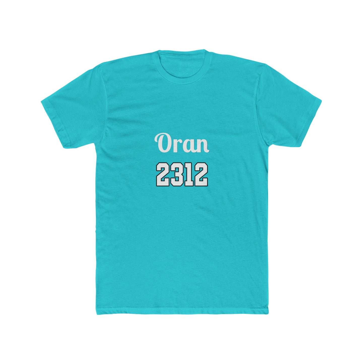 The 2312 cotton t-shirt turquoise edition