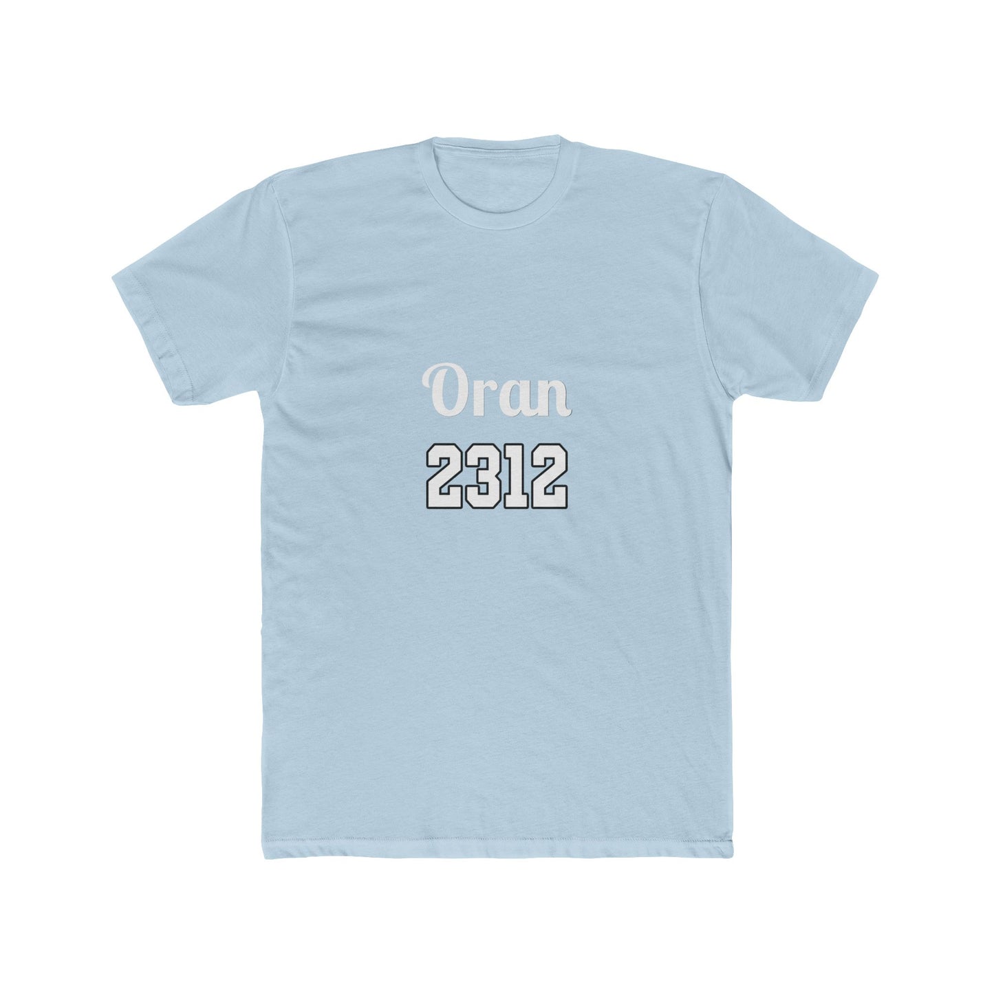 The 2312 cotton t-shirt light blue edition